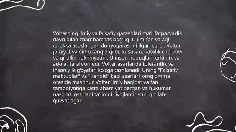 Volterning siyosiy qarashlari 3
