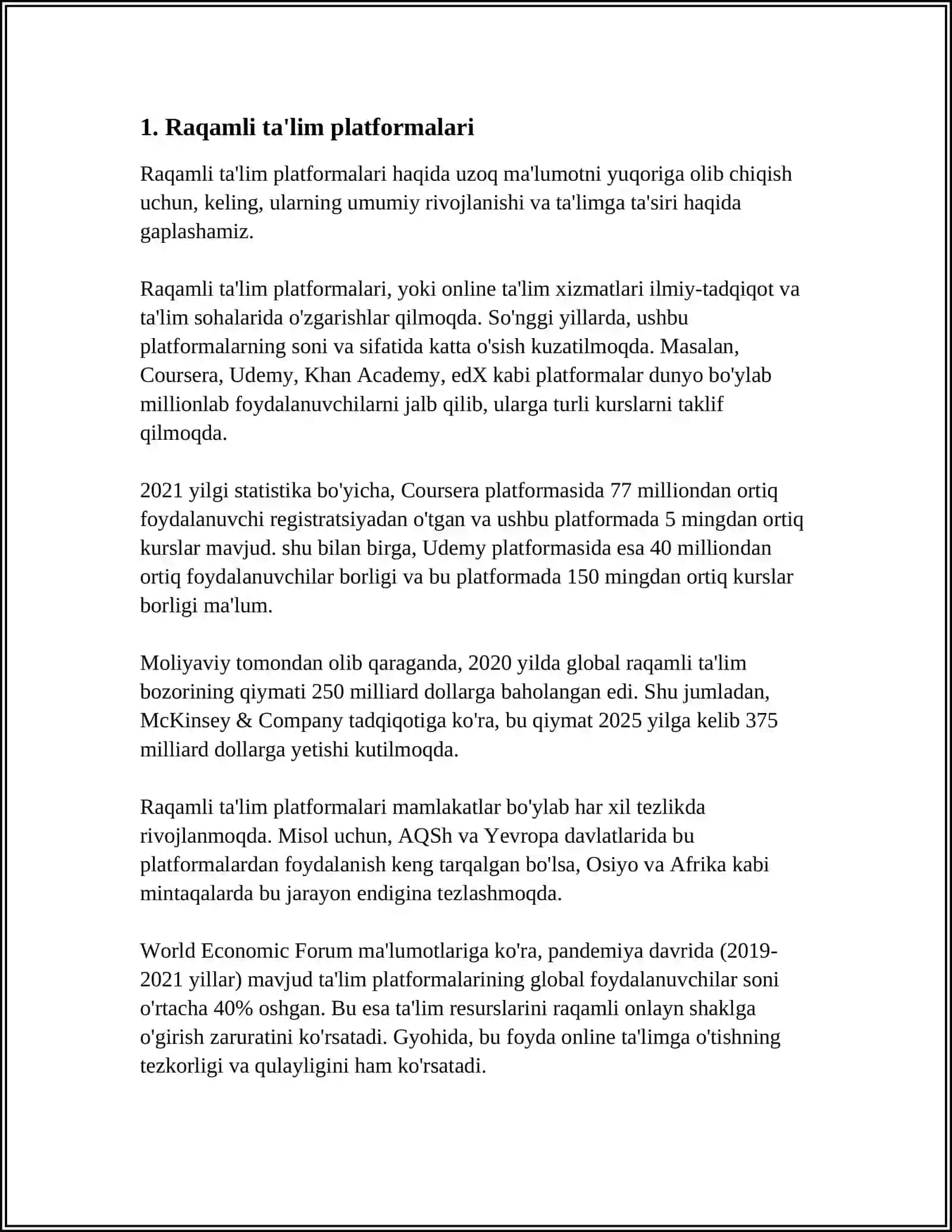 Raqamli ta'lim platformalari 3