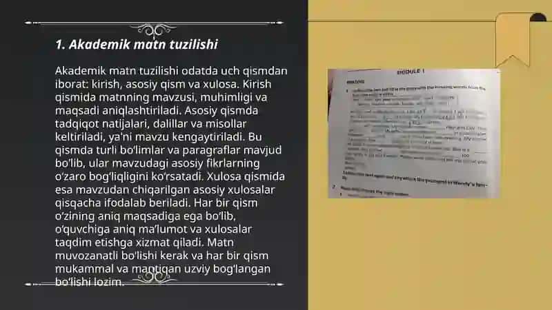 Akademik matnlarni loyihalash qoidalari va standartlari 3