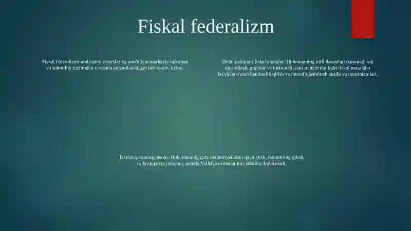 Byudjetlararo Munosabatlar Hamda Qarzlar Hisobi 3