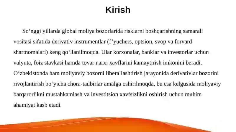 Derivativlarorqalimoliyaviyrisklarniboshqarishusullari 3