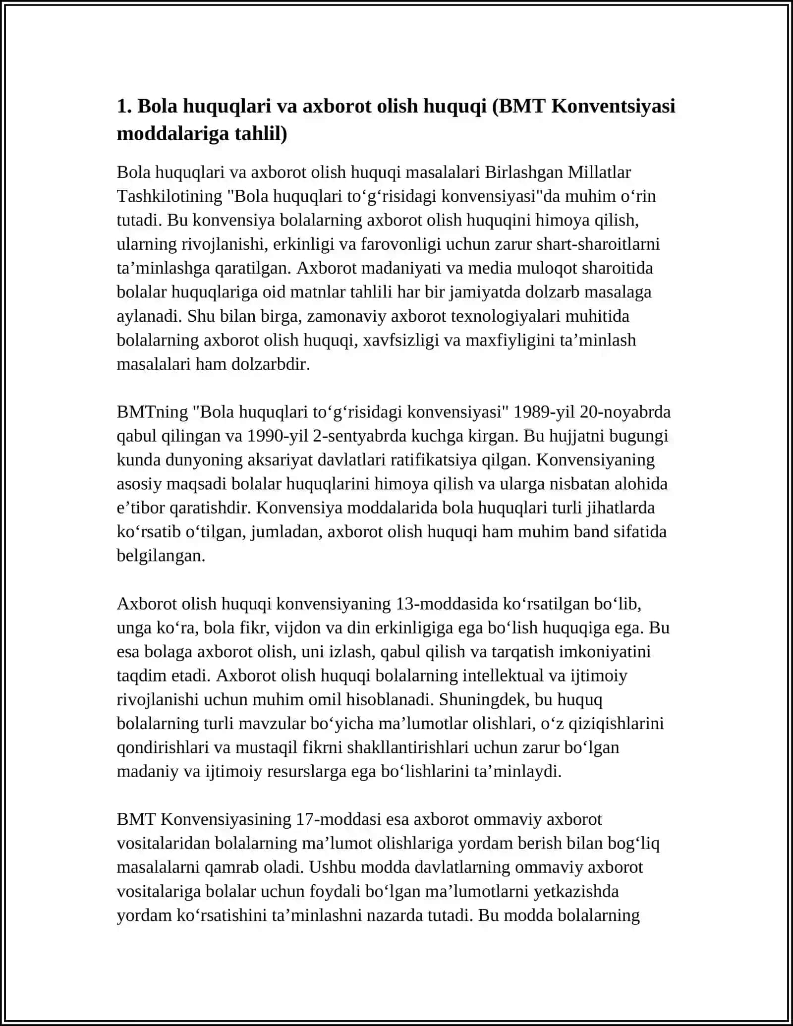 AXBOROT MATNLAR BILAN ISHLASH VA MEDIA MADANIYAT 3