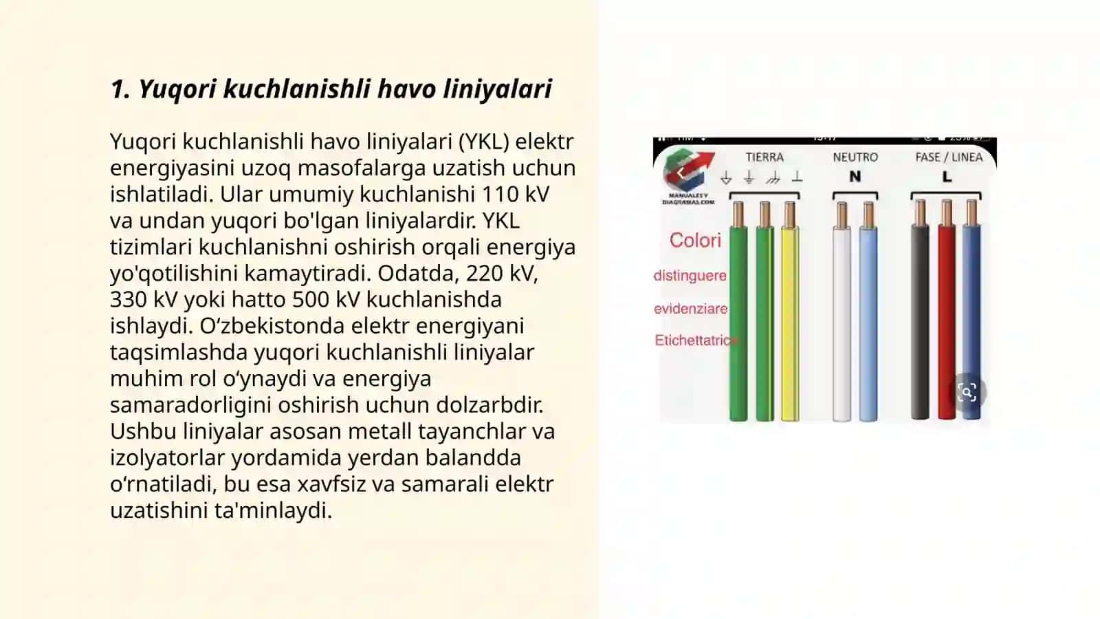 Yuqori kuchlanishli havo liniyalari 3