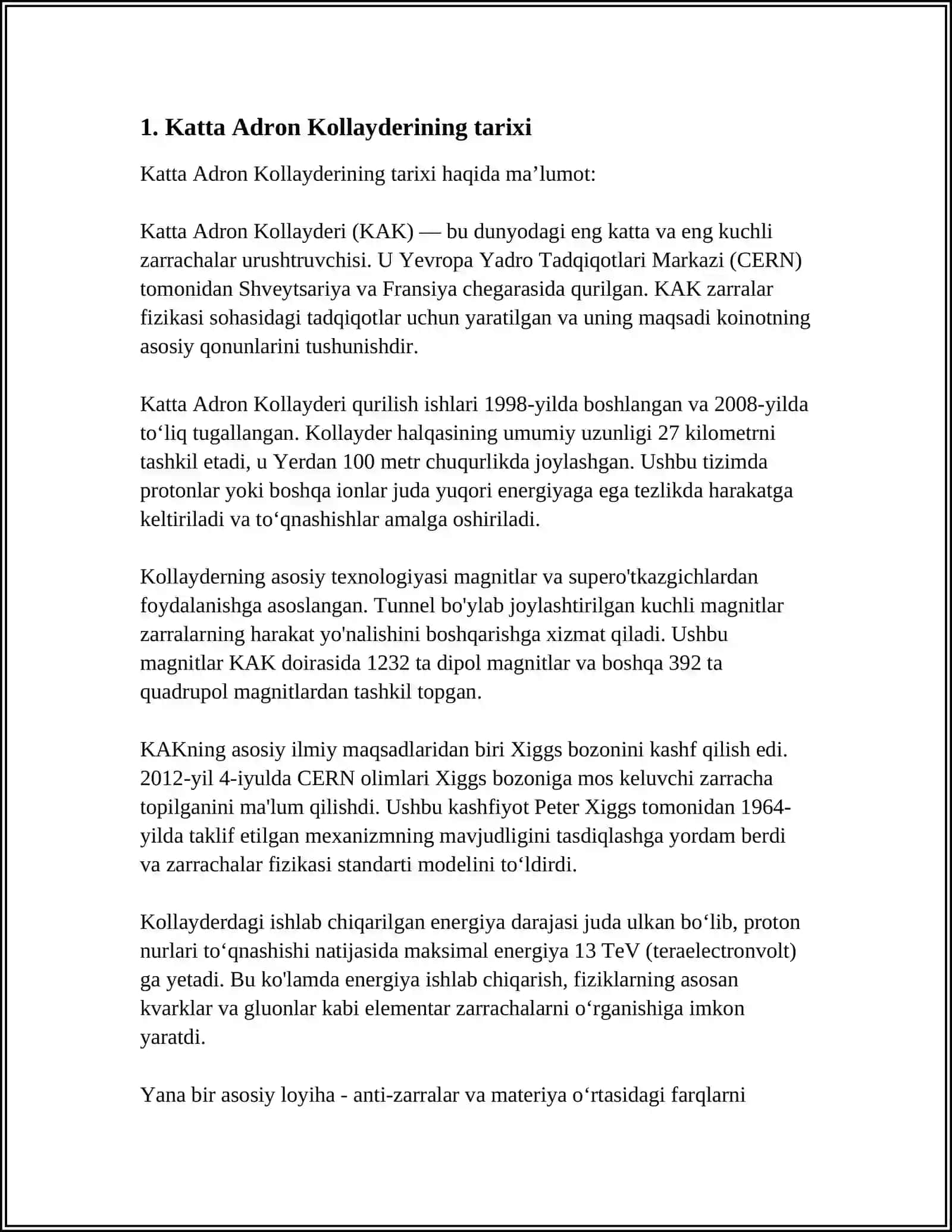 KATTA ADRON KOLLAYDERI VA UNING ISHLASH PRINSIPI 3