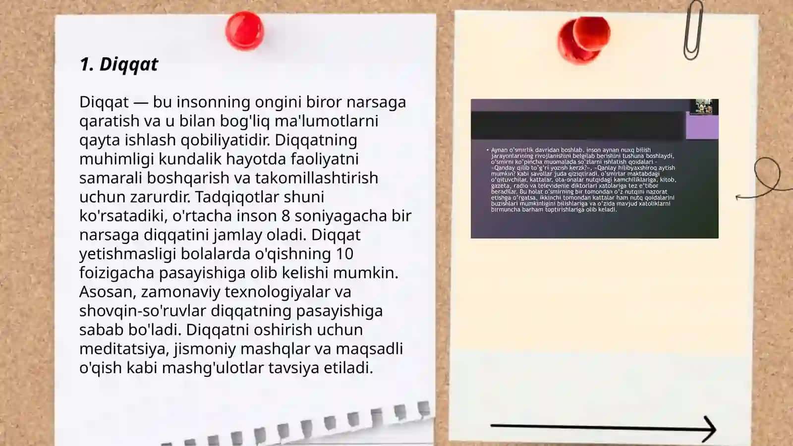 Psixik jarayonlar turlari 3