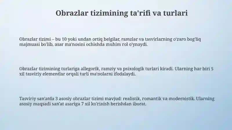 Badiiy asarda obrazlar sistemasi 3