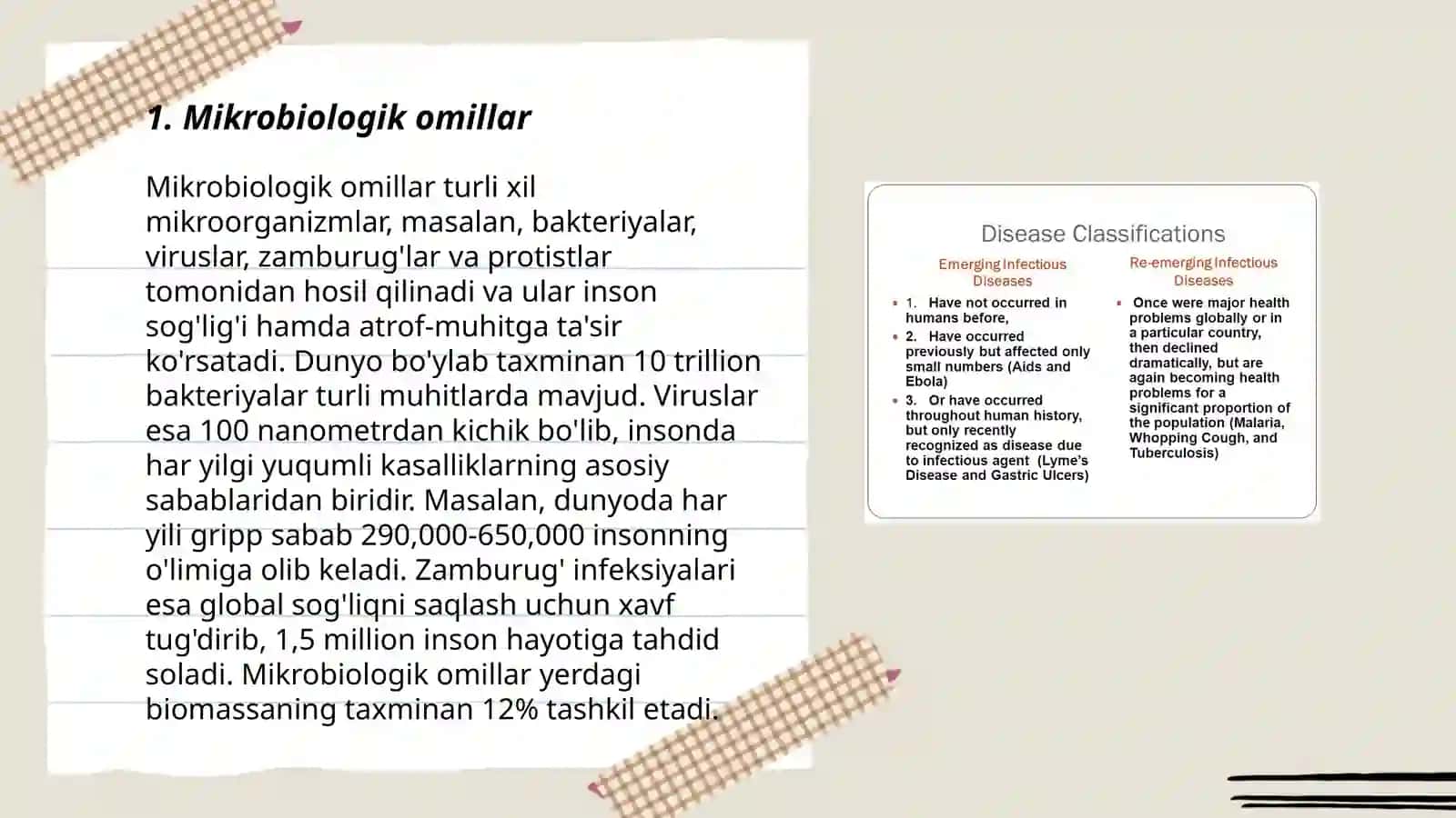 Mikrobiologik omillar 3