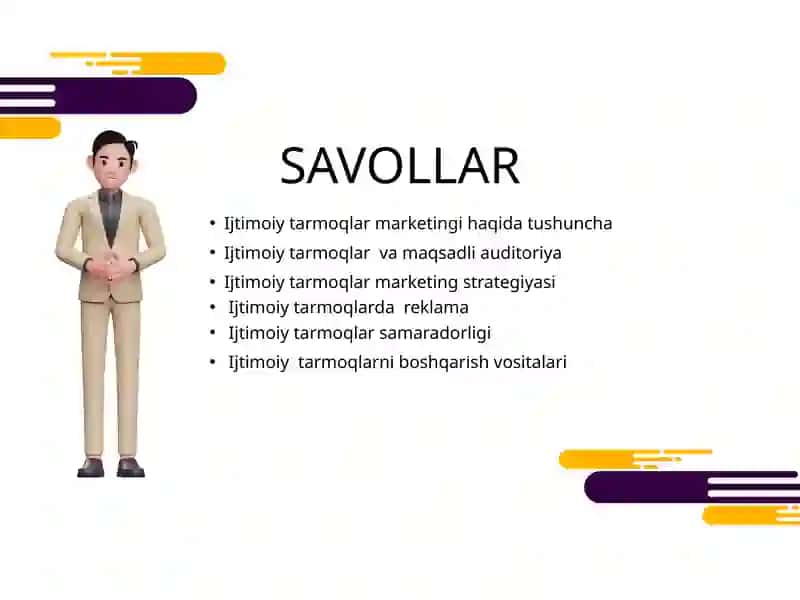 Marketing Tizimi va Sohasi 3