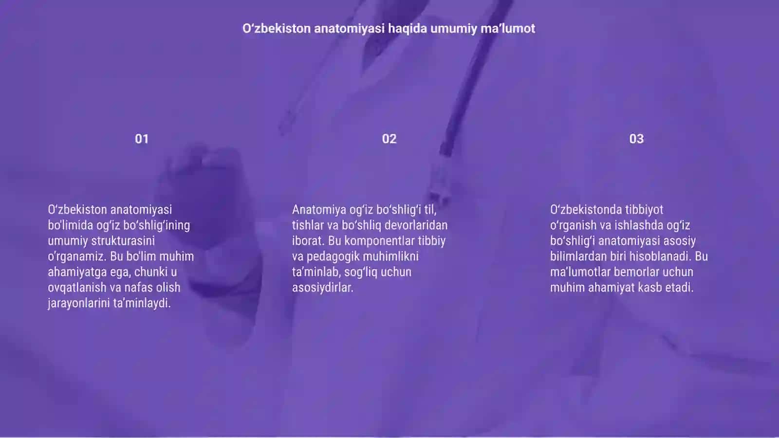 Anatomiya ogʻiz boʻshligʻi 3