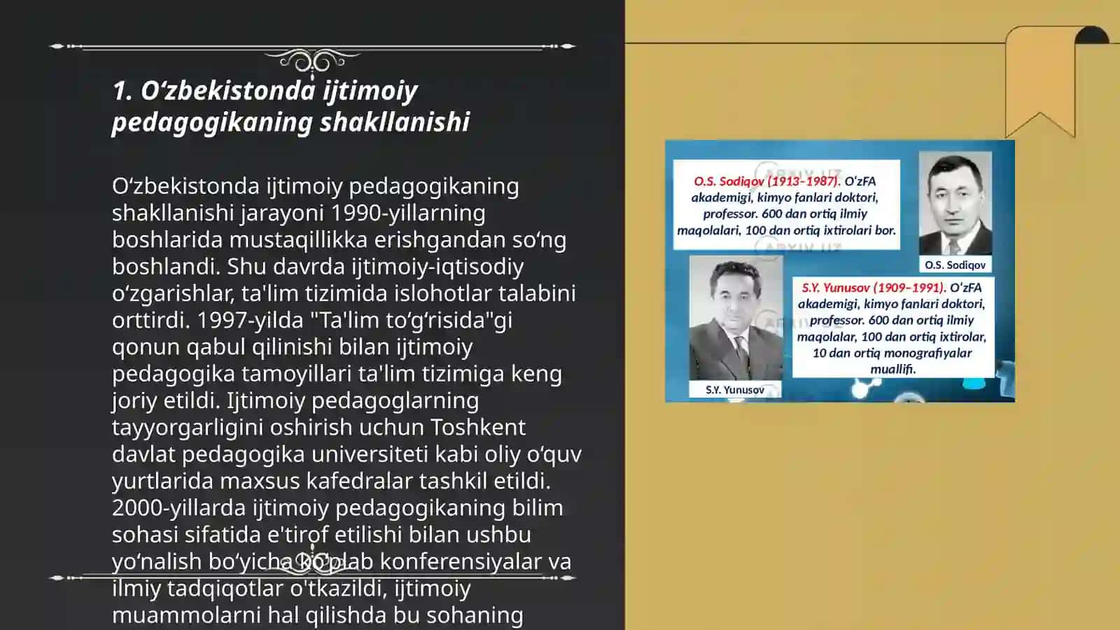 O’zbekistonda ijtimoiy pedagogikaning rivojlanish tarixi 3