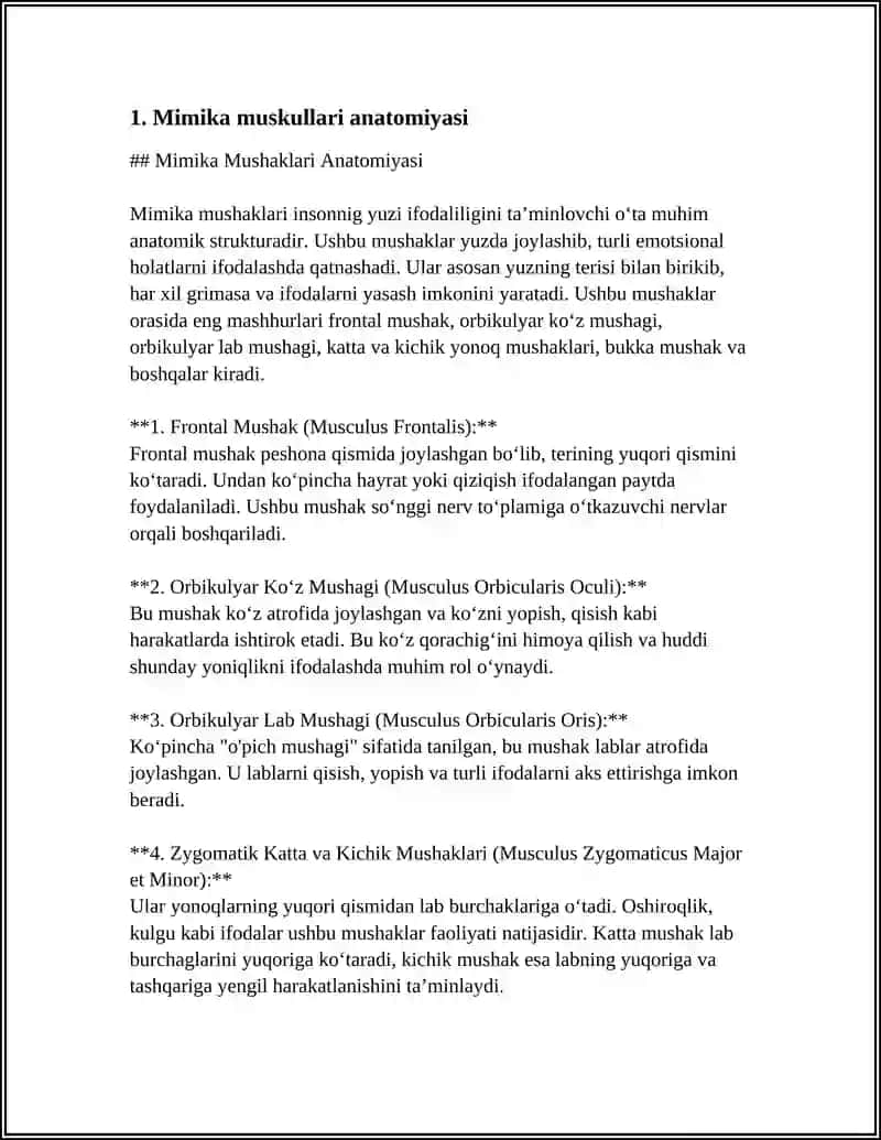 Mimika muskullari 3