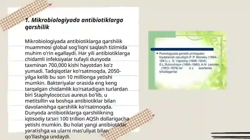 Hozirgi zamon mikrobiologiyasi muammolari 3