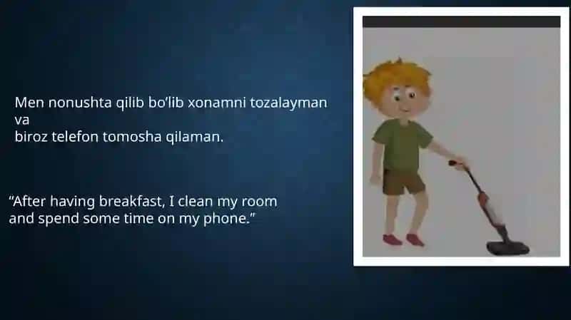 Ingliz tili kun tartib 3