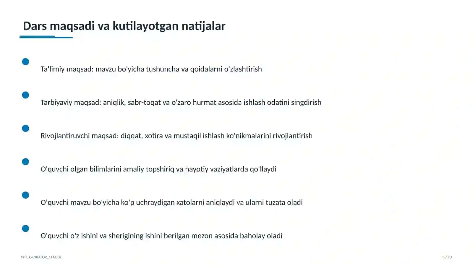 Ratsional sonlarni ko'paytirish va bo'lish (6-sinf) 3