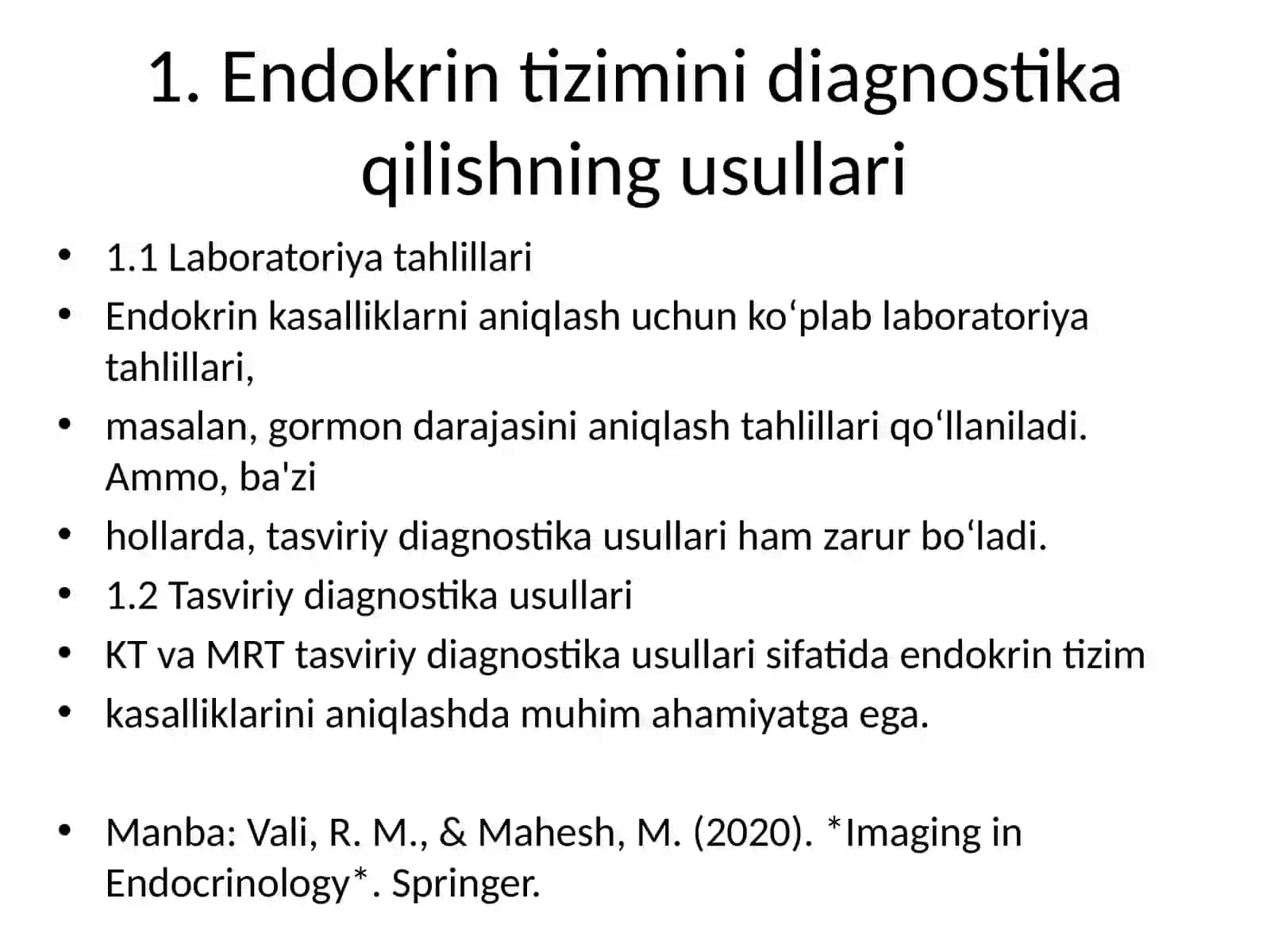 Endokrin Tizimini KT va MRT Yordamida Tekshirish 3