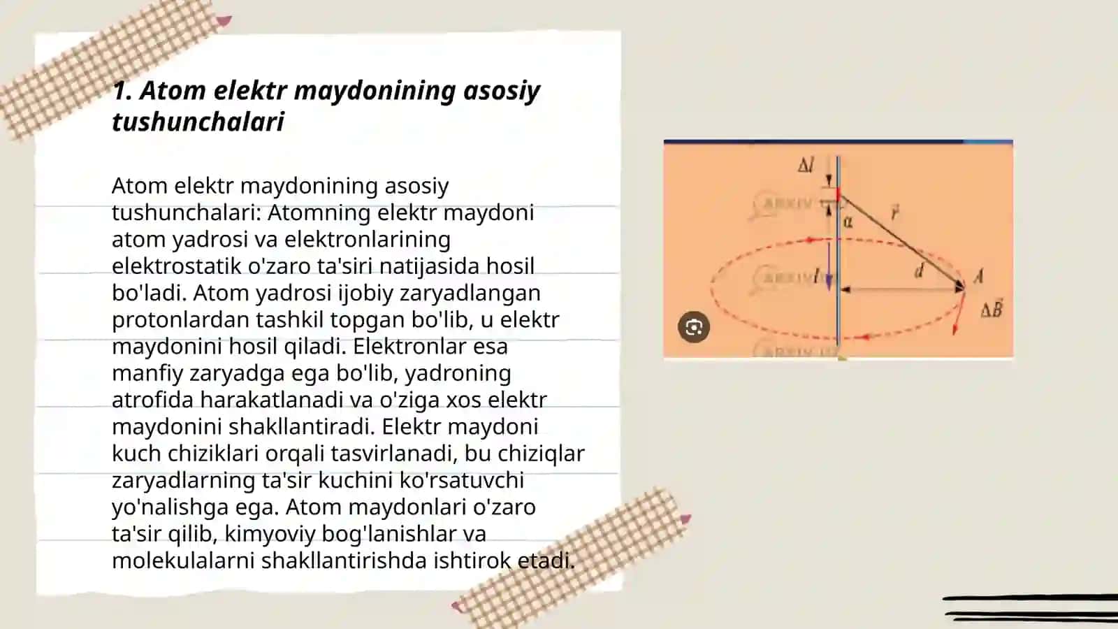 Atom elektr maydonda.Shtark tajribasi 3