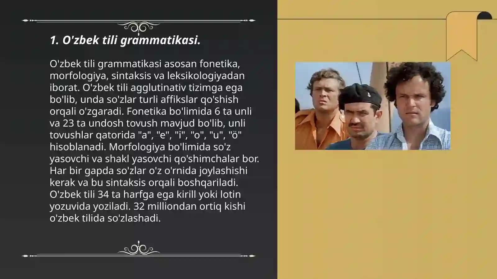 O'zbek tili grammatikasi 3