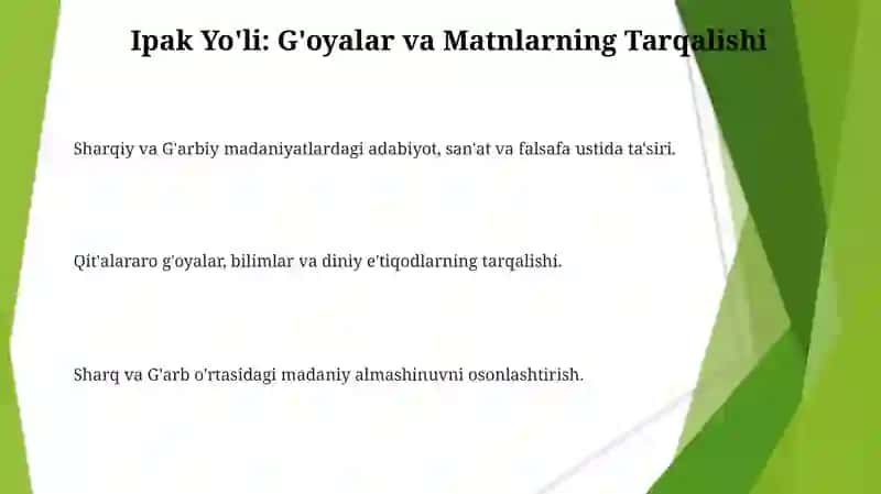 Sharq va Gʻarb adabiy aloqalari 3