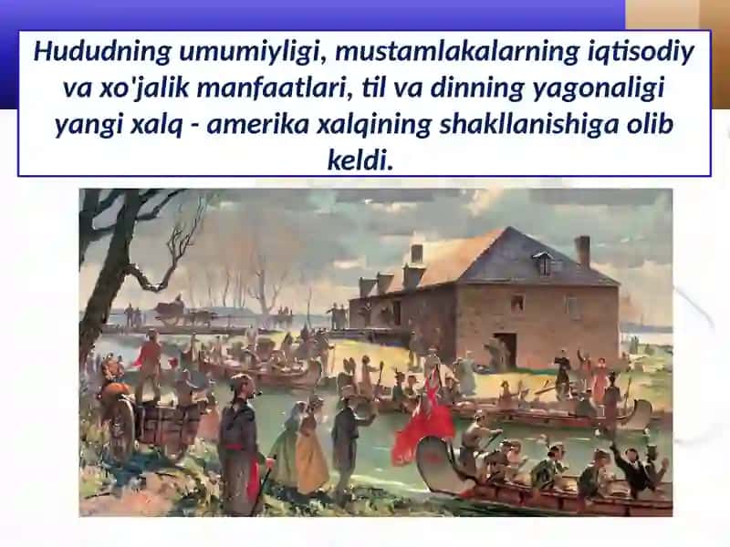 Amerika Qo'shma Shtatlarining tashkil topishi 3