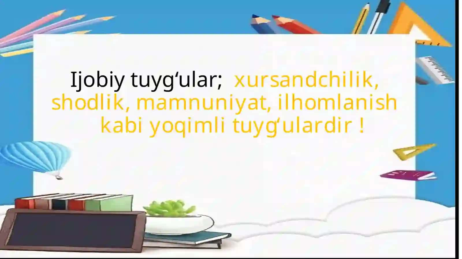 BIR-BIRIMIZNI TUSHUNISHNI O’RGANAMIZ 3
