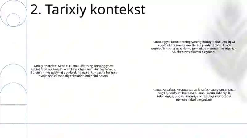 Ontologiya Va Tabiat Falsafasi 3