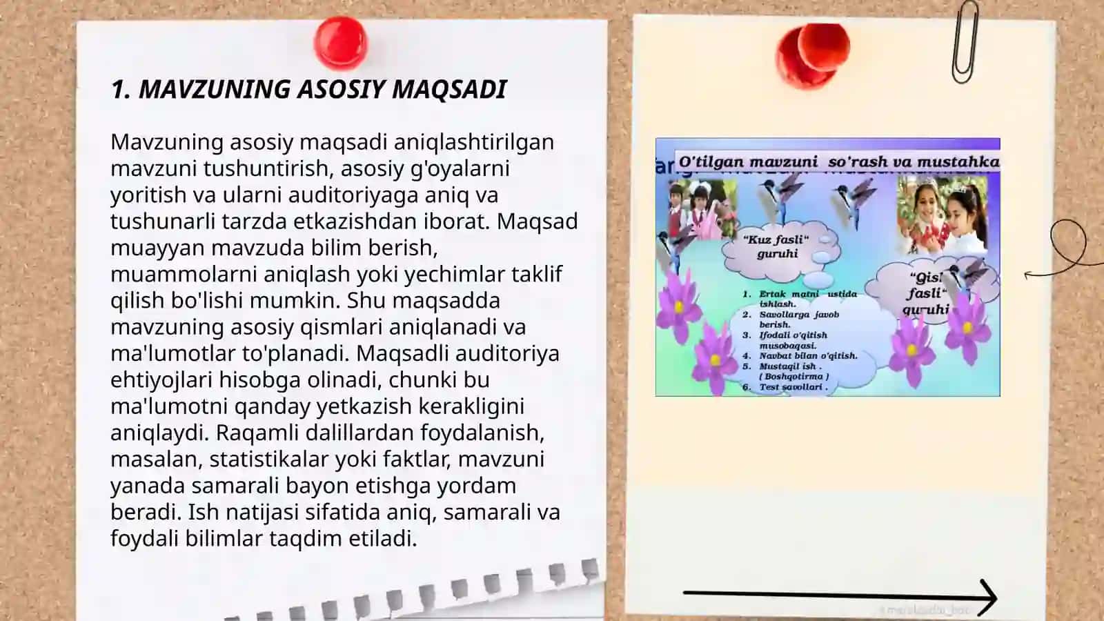 MAVZUNING ASOSIY MAQSADI 3