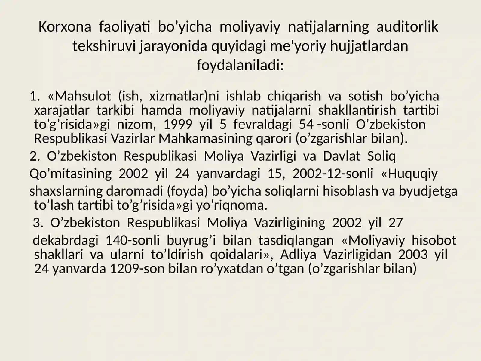MOLIYАVIY NATIJALAR AUDITI 3