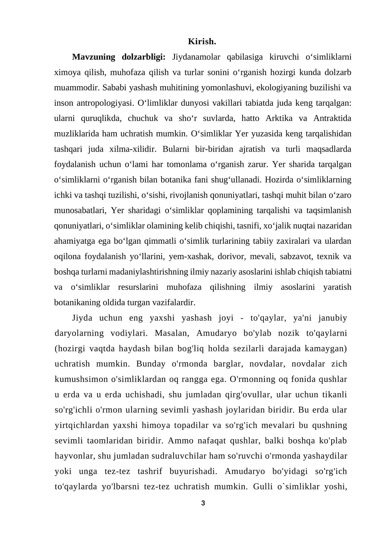 JIYDANAMOLAR QABILASI 3