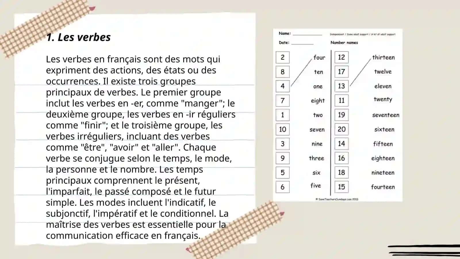 Mots de la même famille 3