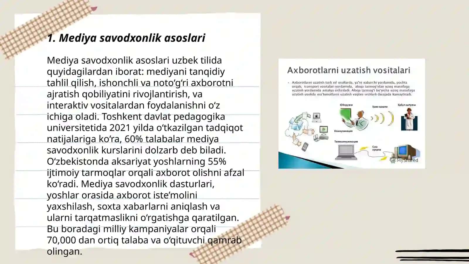 Mediya savodxonlik asoslari 3