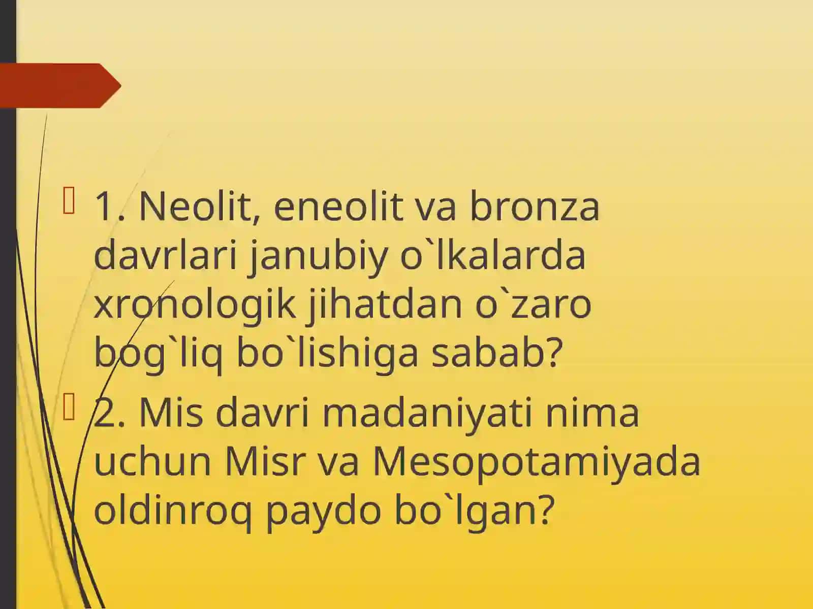 O'rta osiyoning eneolit davri manzilgohi 3