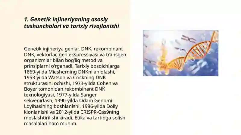 Genetik injineriya 3