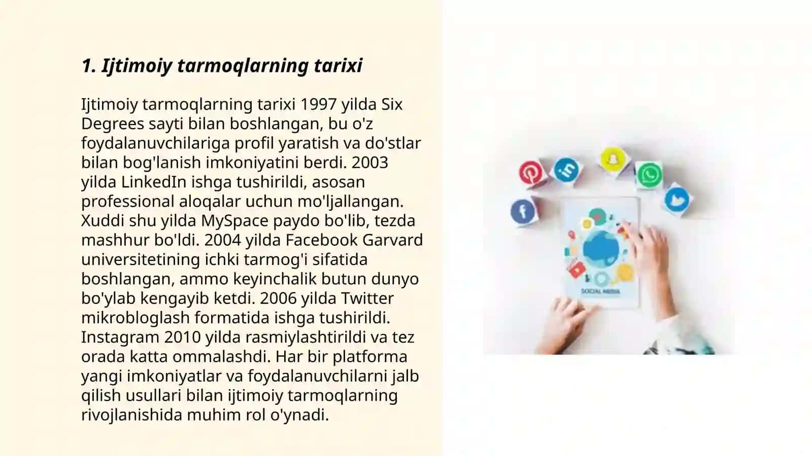 Ijtimoiy media shakllari 3