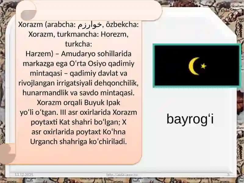 xorazm,qang'davon,yuechji-kuchun va kushon davlatlari 3