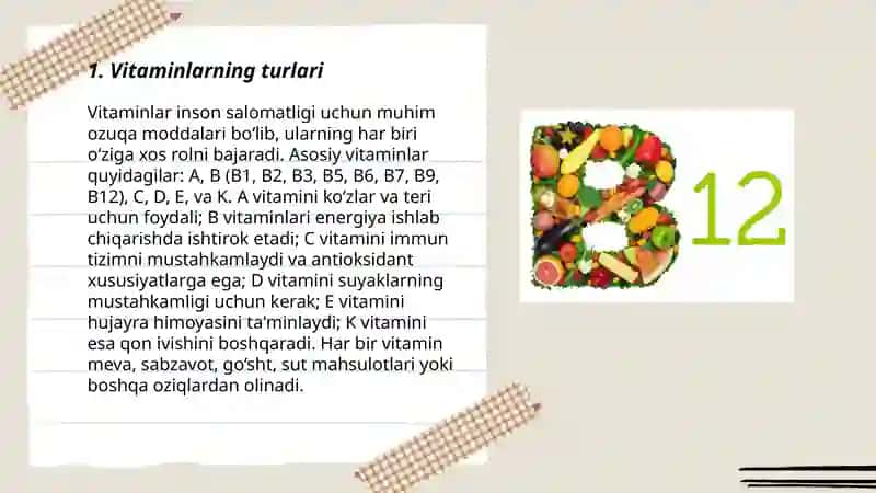 Vitaminlar 3