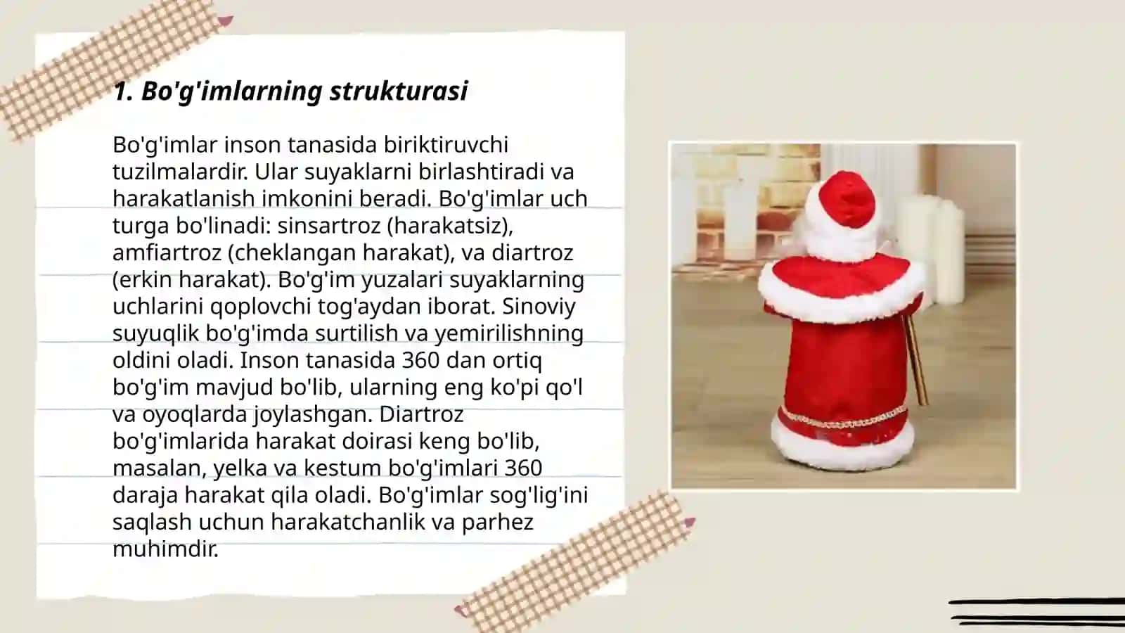 Bo'g'imlarning biomexanikasi 3