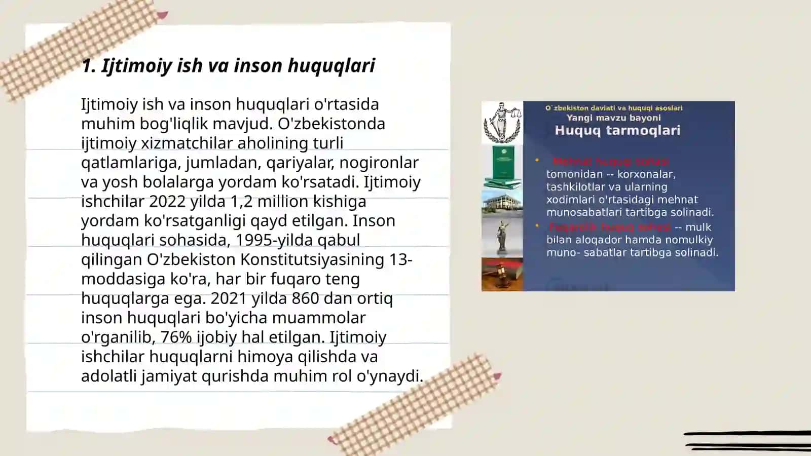 Ijtimoiy ish va fuqarolik huquqi 3