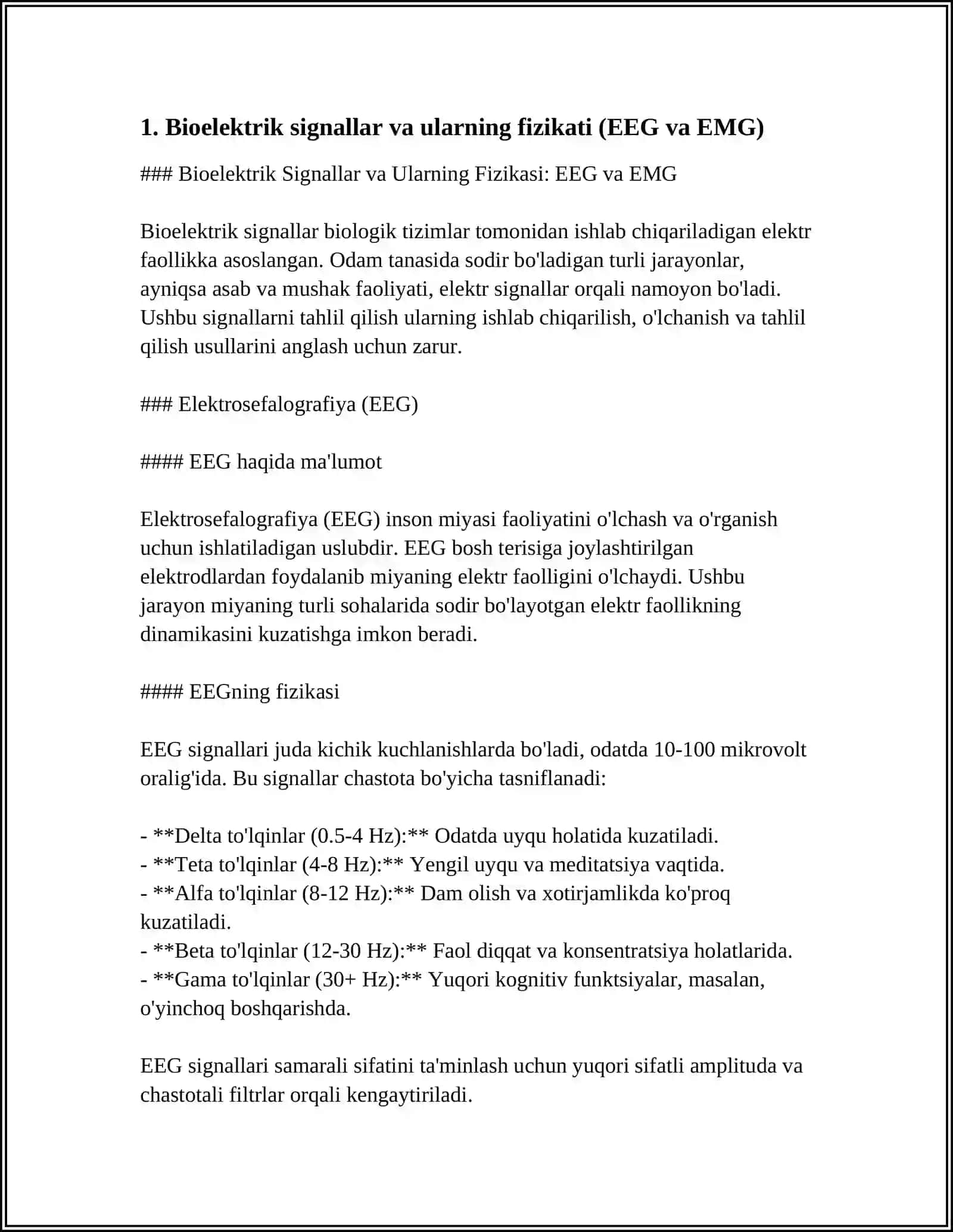 ELEKTROGRAFIYA USULLARNING FIZIK ASOSLARI (EEG, EMG) 3
