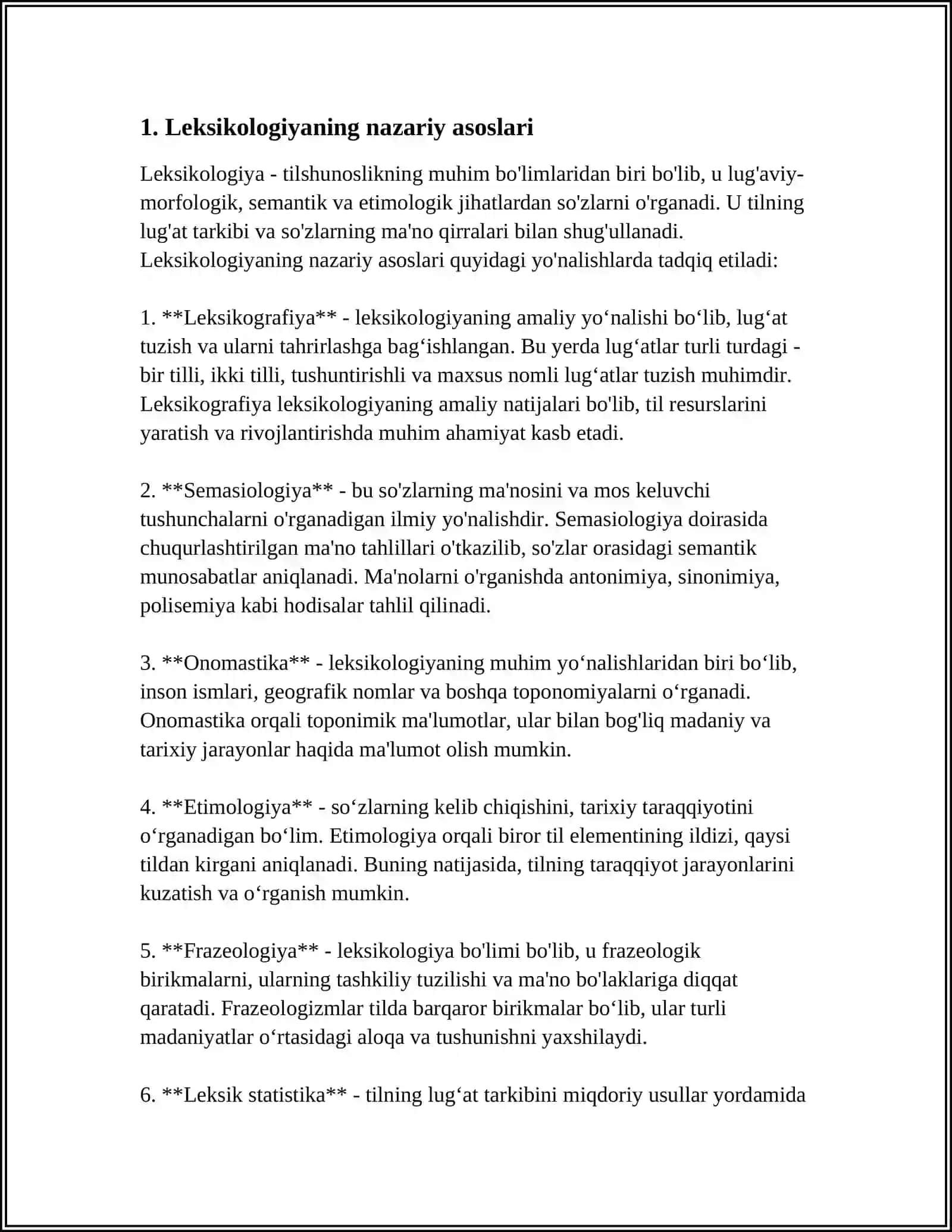 LEKSIKOLOGIYA 3