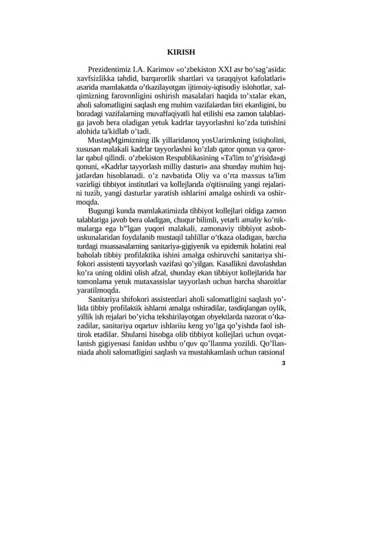 OVQATLANISH GIGIYENASI 3