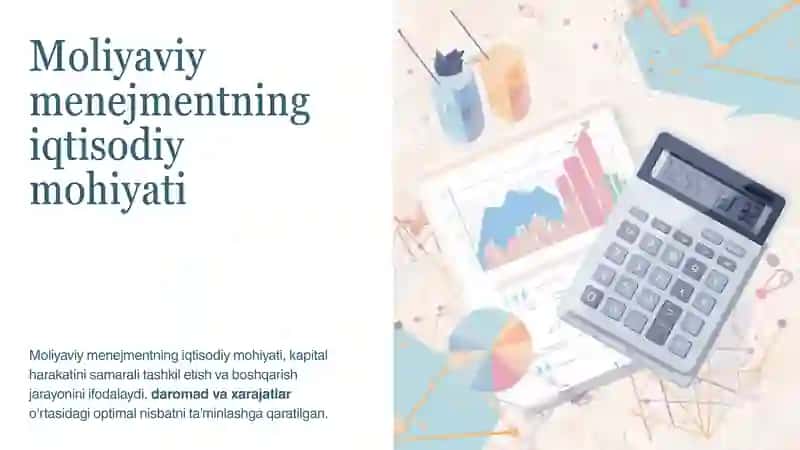 Moliyaviy Menejmentning Asosiy Aspects 3