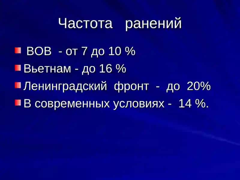 Курс лекций огнестрельные ранения груди и живота 3