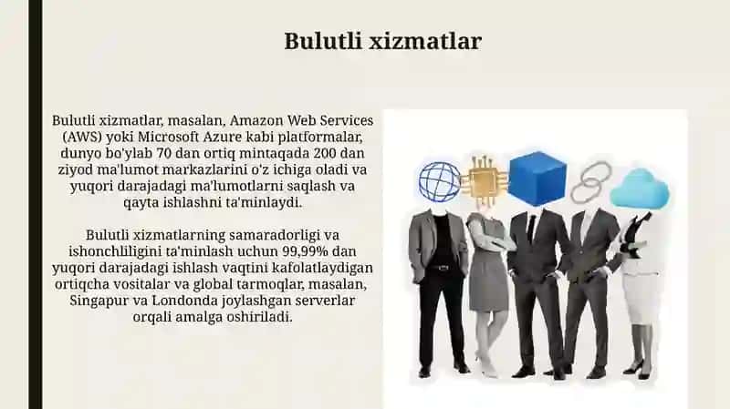 Bulutli xizmatlar 3