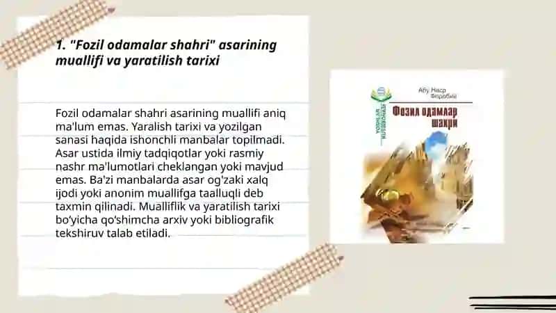 Fozil odamalar shahri 3