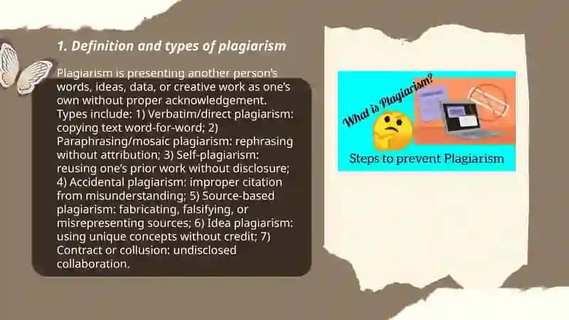 Student awareness of plagiarism rules 3