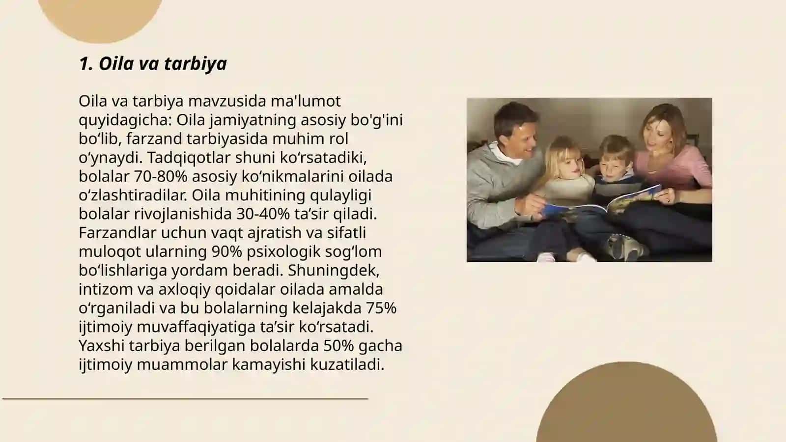 Oila va tarbiya 3