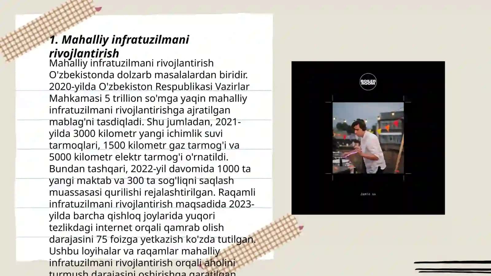 Turizm sohasining rivojlanishi 3