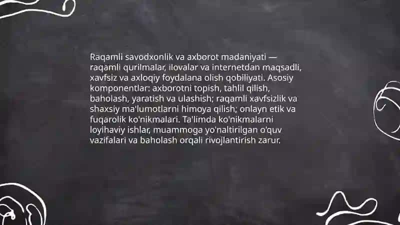 Raqamli avlod uchun samarali o‘qitish yondashuvlari 3
