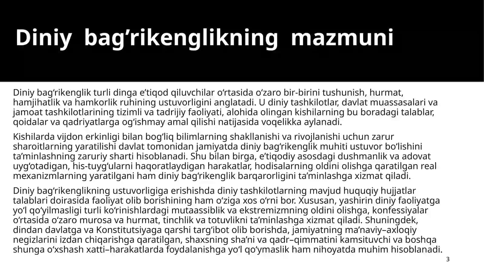 O'zbekistonda din va diniy tashkilotlar 3