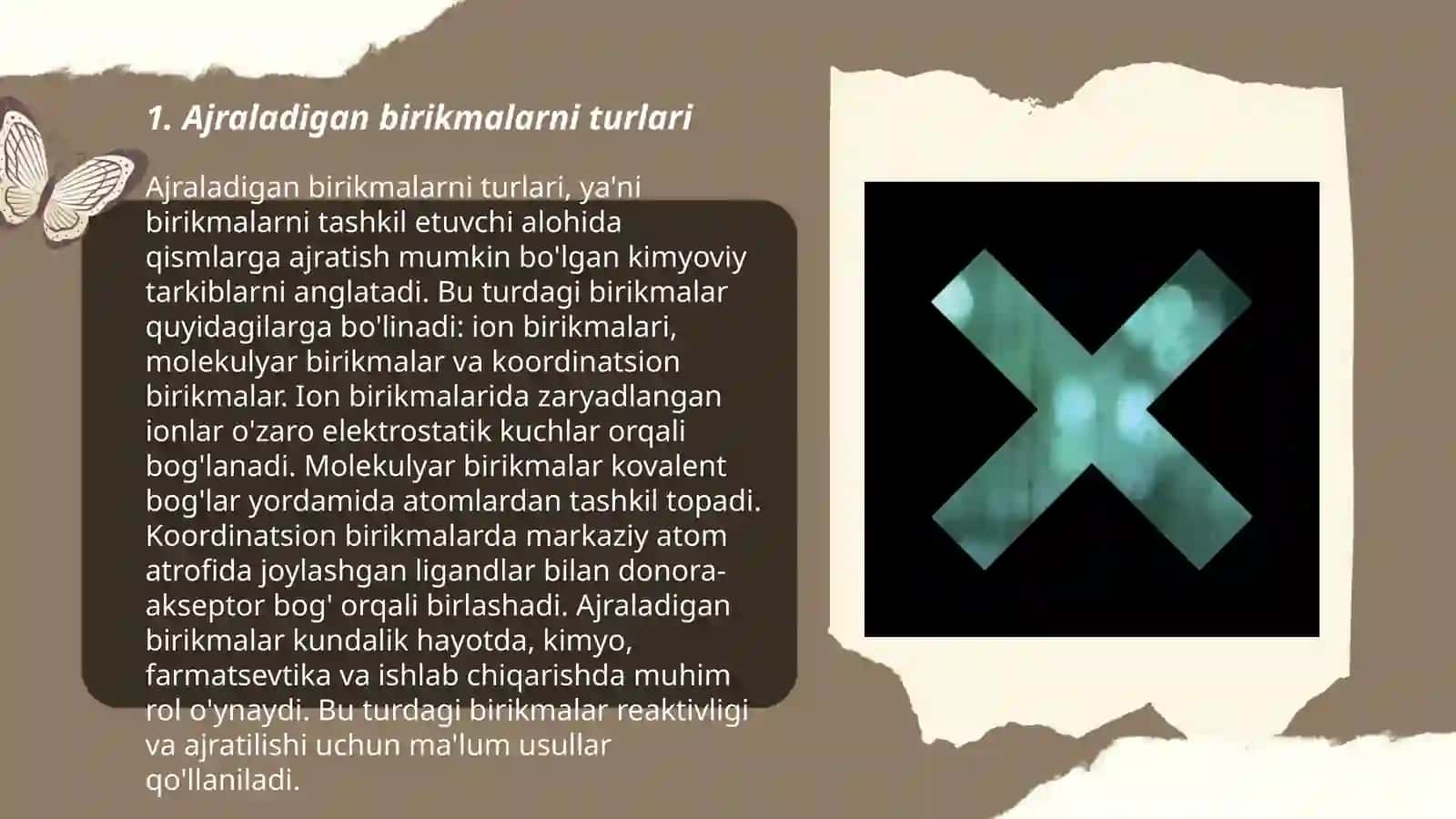Ajraladigan birikmalarni turlari 3